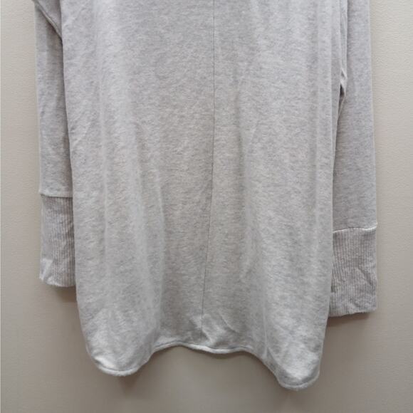 White House Black Market NWT Hooded Open Front Cardigan Warm Neutral Size XL - Picture 8 of 10